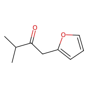 2-Butanone, 1-(2-furyl)-3-methyl- structure