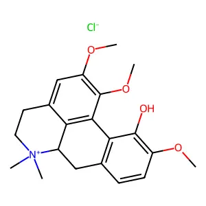 氯化防己碱 structure
