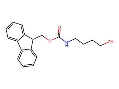 4-(Fmoc-amino)-1-butanol structure