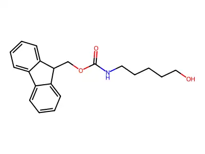 (9H-Fluoren-9-yl)methyl (5-hydroxypentyl)carbamate structure