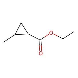 Ethyl 2-methylcyclopropanecarboxylate structure