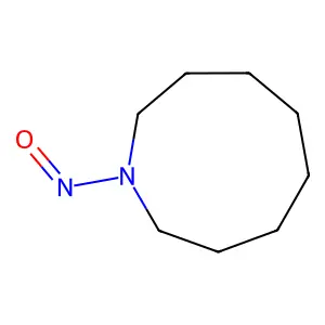1H-Azonine, octahydro-1-nitroso- structure