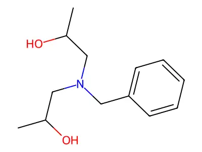 1,1'-(Benzylimino)dipropan-2-ol structure