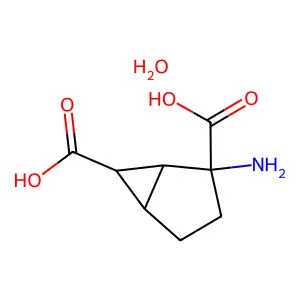 Eglumetad monohydrate structure
