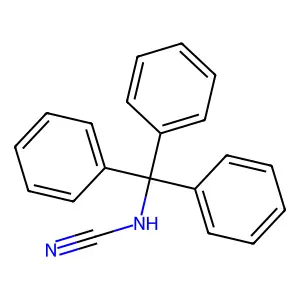 Tritylcyanamide structure