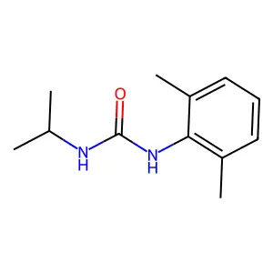 1-Isopropyl-3-(2,6-xylyl)urea structure