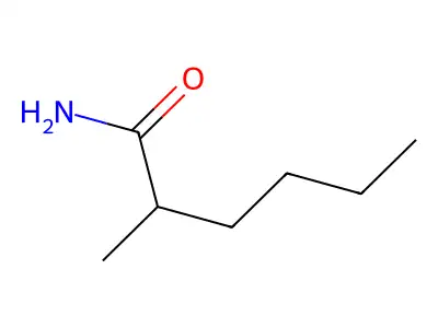 2-Methylhexanamide structure