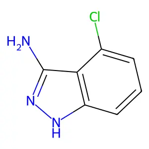 3-Amino-4-chloroindazole structure