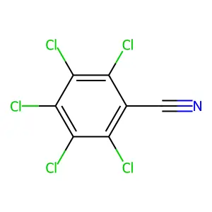 五氯苯甲腈 structure