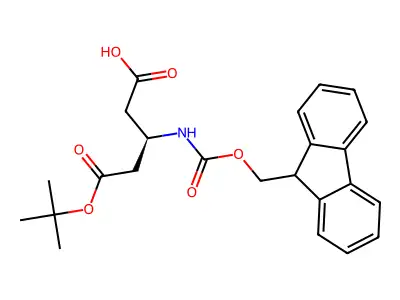 Fmoc-beta-Glu(OtBu)-OH structure