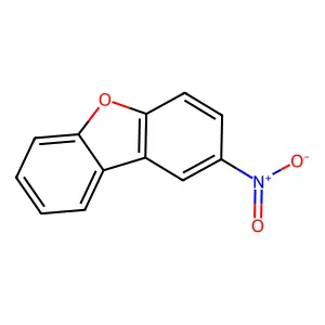 2-Nitrodibenzofuran structure