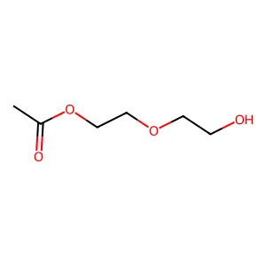 2-(2-Hydroxyethoxy)ethyl acetate structure