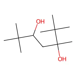 2,2,3,6,6-Pentamethylheptane-3,5-diol structure