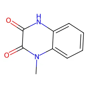 1-Methyl-1,4-dihydro-2,3-quinoxalinedione structure