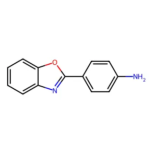 4-(2-苯并噁唑基)苯胺 structure