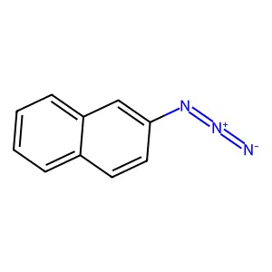 2-Azidonaphthalene structure