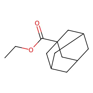 Ethyl 1-adamantanecarboxylate structure