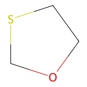 1-氧杂-3-硫杂环戊烷 structure