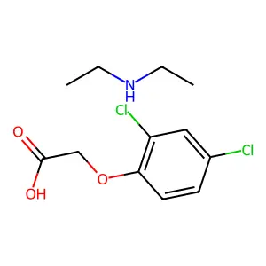 2,4-D二乙胺盐 structure