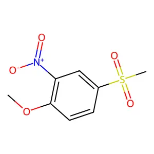 4-Methanesulfonyl-1-methoxy-2-nitrobenzene structure