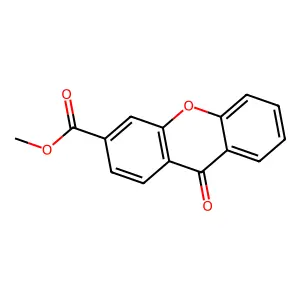 Methyl 9-oxoxanthene-3-carboxylate structure