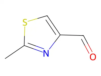 2-Methyl-1,3-thiazole-4-carbaldehyde structure