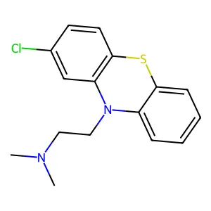 Chlorfenethazine structure