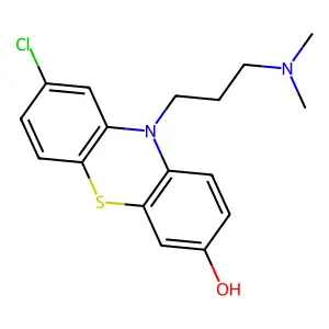 7-Hydroxychlorpromazine structure