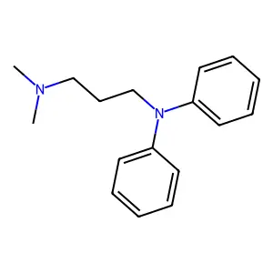 1,3-Propanediamine, N,N-dimethyl-N',N'-diphenyl- structure