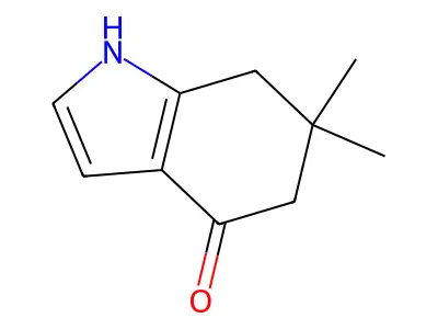 6,6-Dimethyl-1,5,6,7-tetrahydro-4H-indol-4-one structure