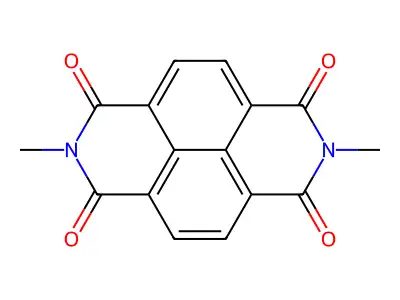 2,7-Dimethylbenzo[lmn][3,8]phenanthroline-1,3,6,8(2H,7H)-tetrone structure