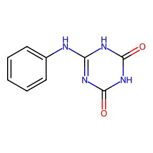 6-Anilino-1,3,5-triazine-2,4(1H,3H)-dione structure