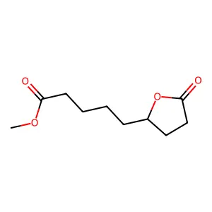 4-(4-Methoxycarbonylbutyl)-4-butanolide structure