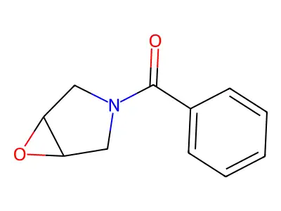 1-Benzoyl-3,4-epoxypyrrolidine structure