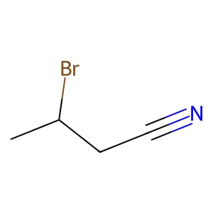 3-Bromobutyronitrile structure