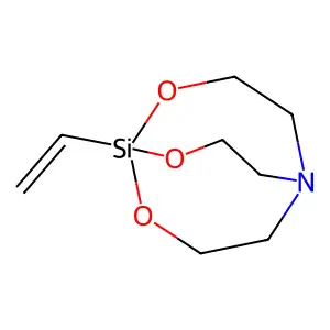 2,8,9-Trioxa-5-aza-1-silabicyclo(3.3.3)undecane, 1-ethenyl- structure