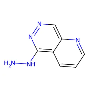 Pyrido(2,3-d)pyridazin-5(6H)-one hydrazone structure