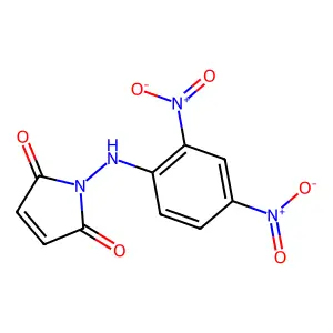 N-(2,4-Dinitroanilino)maleimide structure