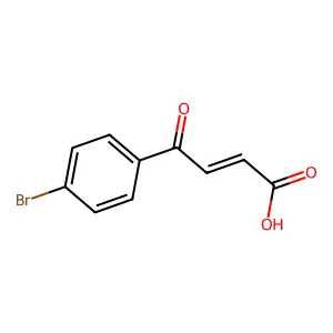 4-(4-Bromophenyl)-4-oxobut-2-enoic acid structure