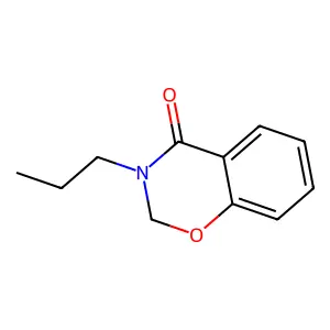 4H-1,3-Benzoxazin-4-one, 2,3-dihydro-3-propyl- structure