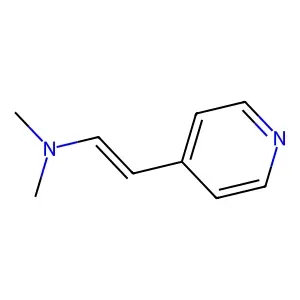 Dimethyl-(2-pyridin-4-yl-vinyl)-amine structure