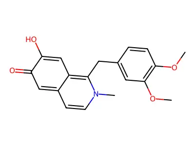 Protopapaverine structure