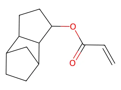 2-Propenoic acid, octahydro-4,7-methano-1H-indenyl ester structure