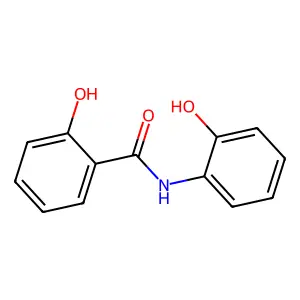 2-羟基-N-(2-羟基苯基)苯甲酰胺 structure