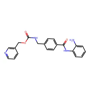 恩替诺他 structure