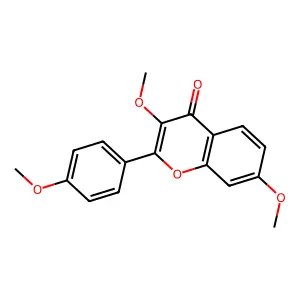 3,4',7-Trimethoxy flavone structure