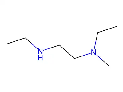 Ethyl((2-[ethyl(methyl)amino]ethyl))amine structure