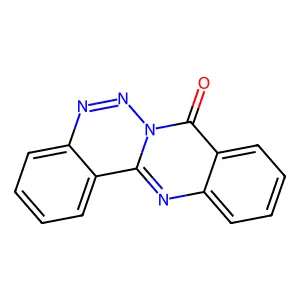 8H-quinazolino[3,2-c][1,2,3]benzotriazin-8-one structure