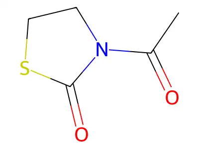 2-Thiazolidinone, 3-acetyl- structure