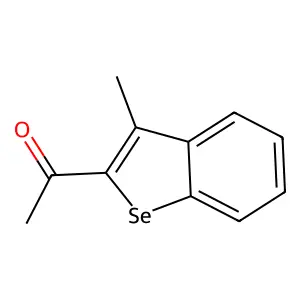 Ethanone, 1-(3-methylbenzo[b]selenophene-2-yl)- structure